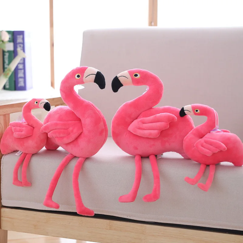 OEM Custom No Minimum Soft Flamingo Plush Toy Cuddly Anime Stuffed Animal from Canada