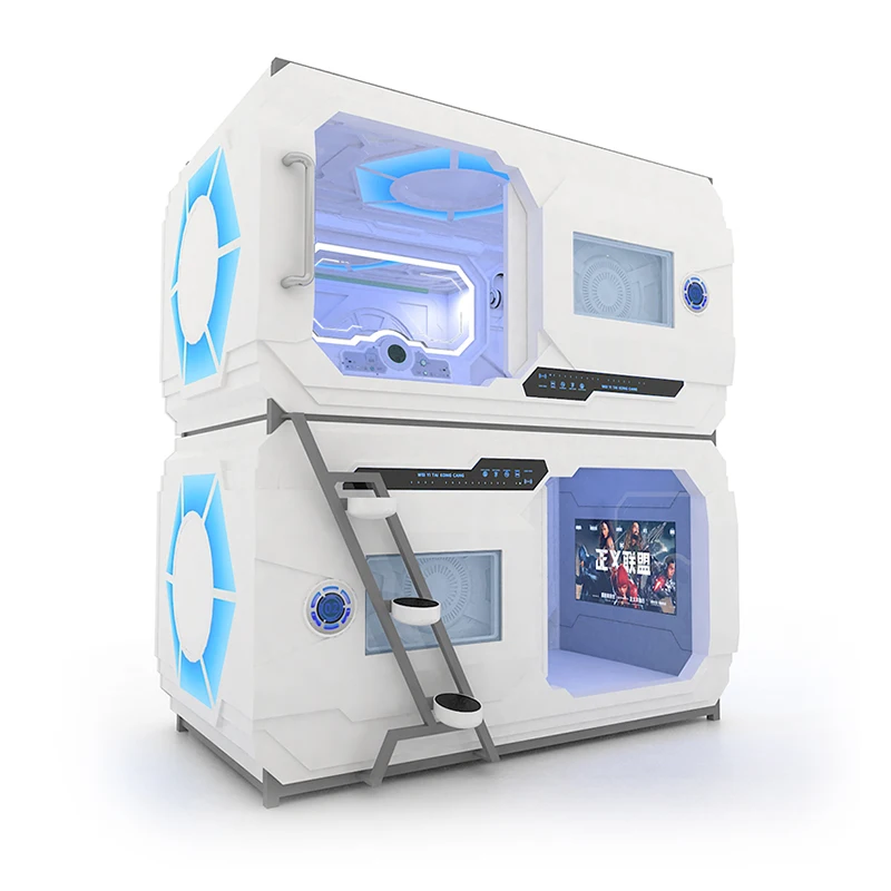 Modern Capsule Hotel Room - Soundproof Sleeping Pods