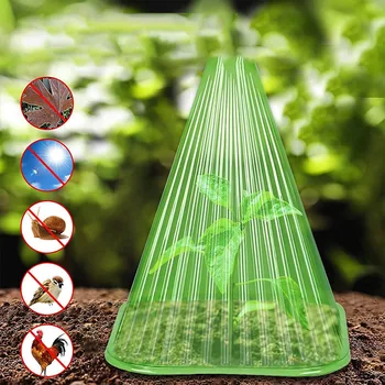 Transparent Breathable Seedling Box Lid Warm Waterproof Plastic Garden Stuff for Nursery Special Insulation for Seedling