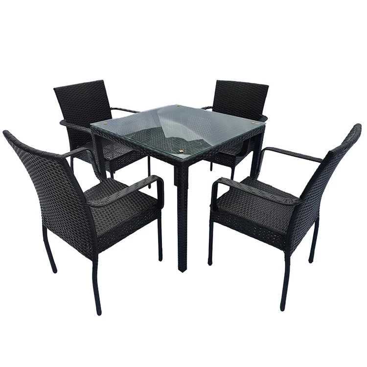 plastic 4 seater garden set