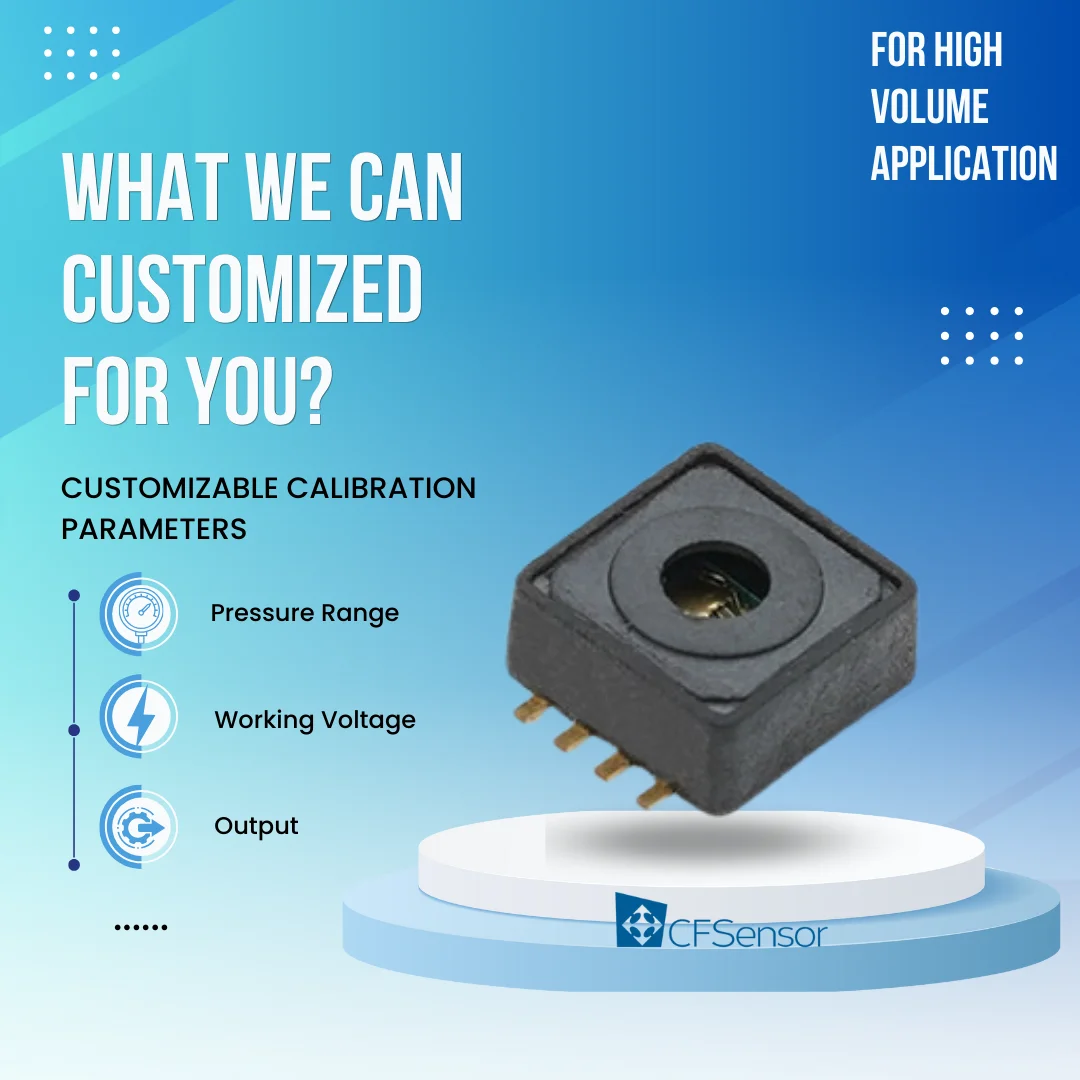5V Amplified Pressure Sensor XGZP6832A for MAP Applications