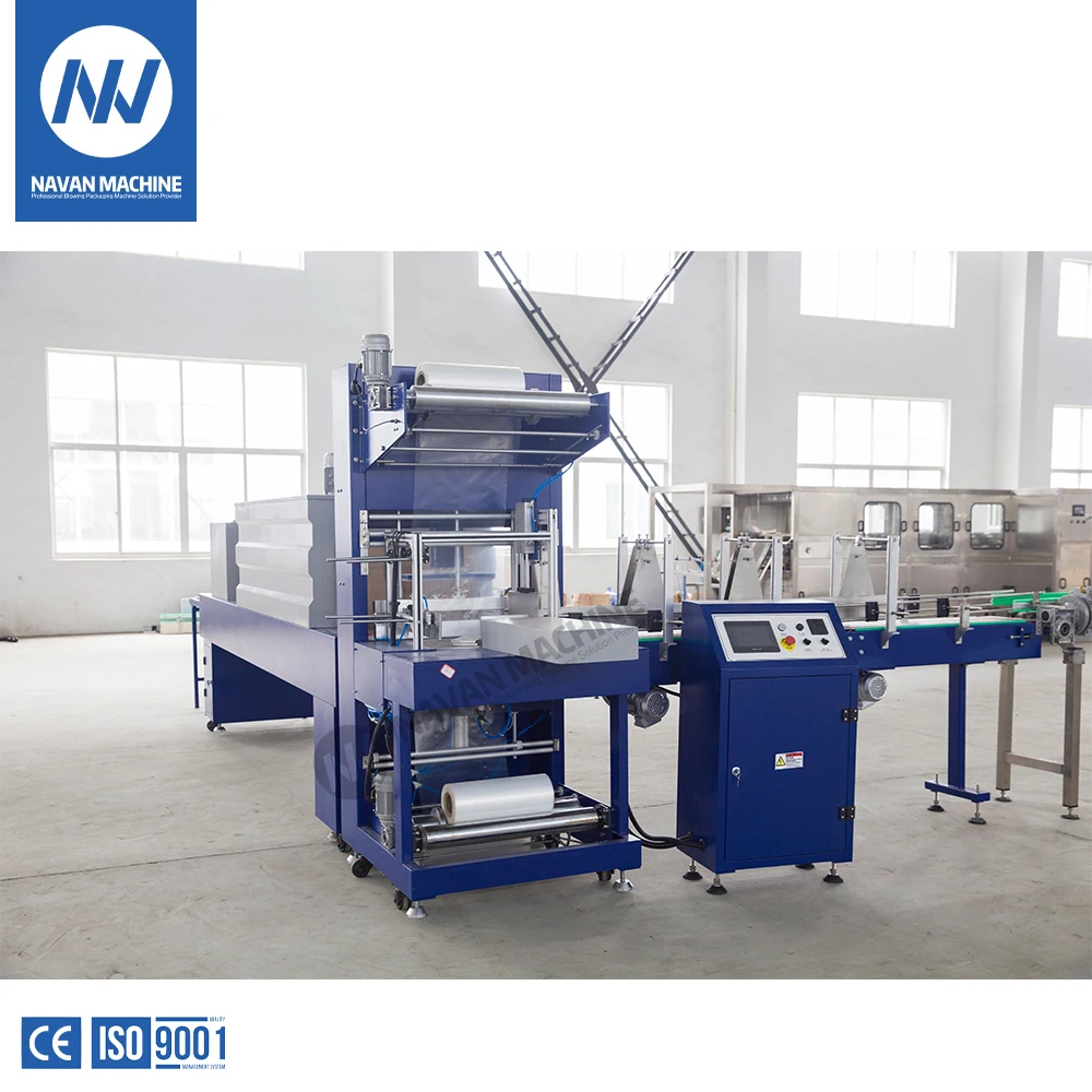 NAVAN High Capacity Mineral Water Purification and Bottling Machine Packing Machine Whole Line on Sale manufacture