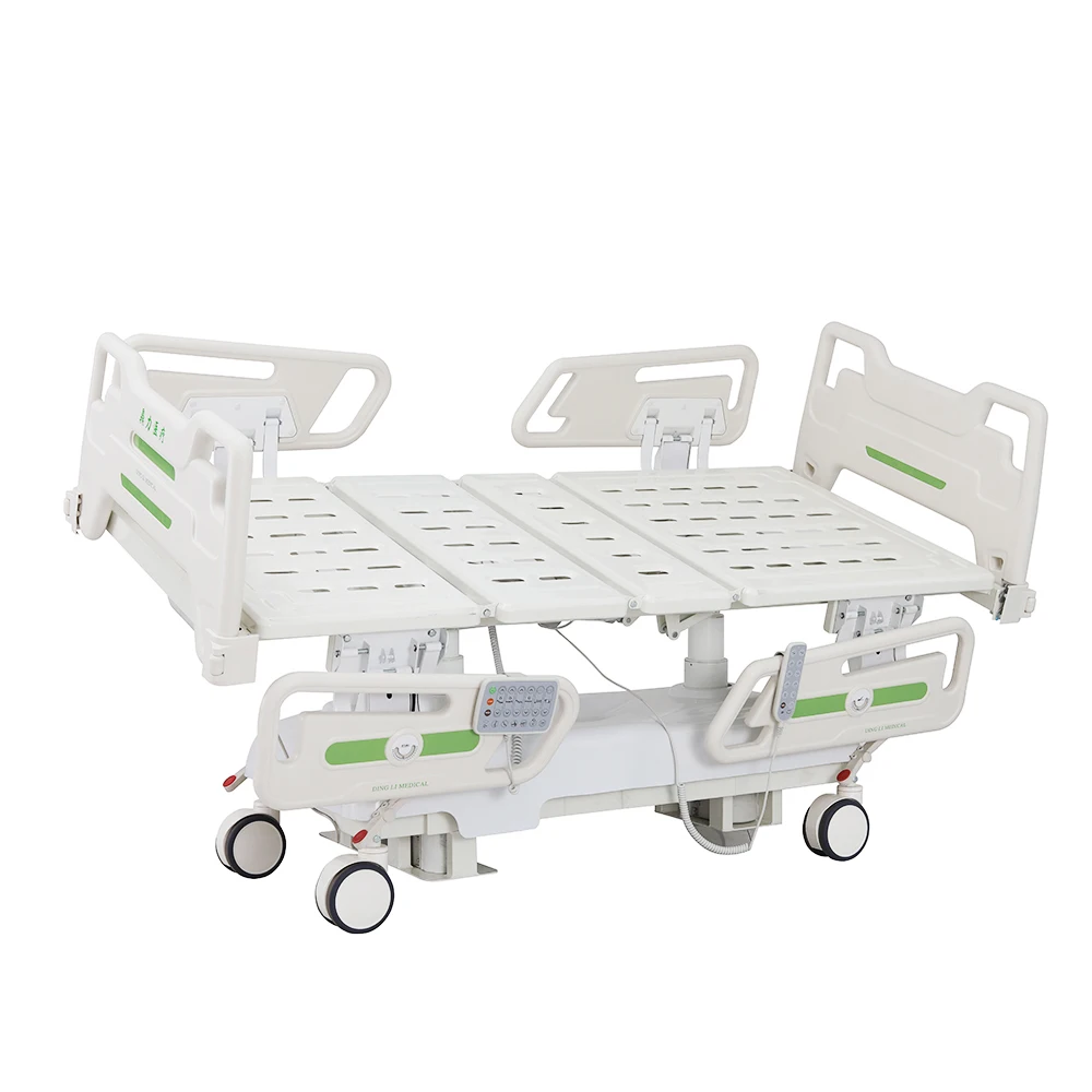 Electric Modern School & Hotel Use Height Adjustable Hospital Bed with CPR Function Patient Safety Comfort Trendelenburg Feature 5