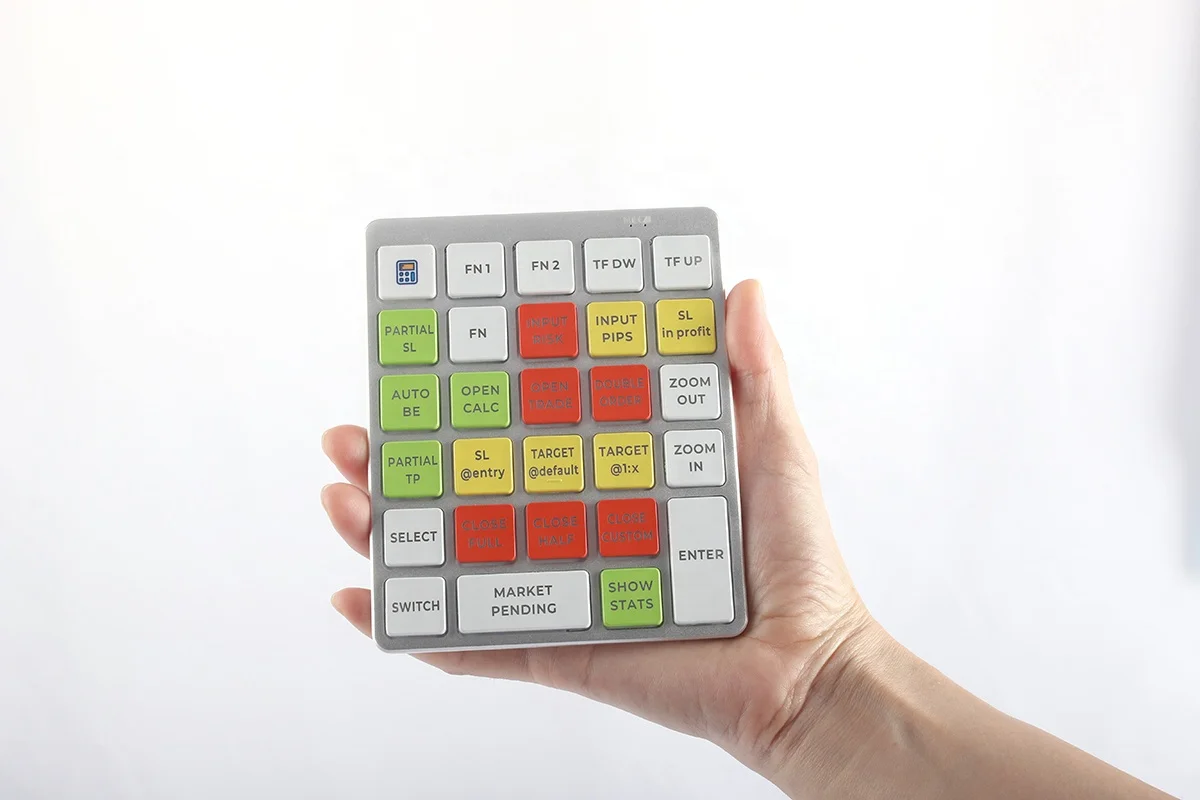 Trading Products 2024 for Metatrader Forex Calculator Magic Keys Calculator with Custom logo Trading Rgb Keyboard