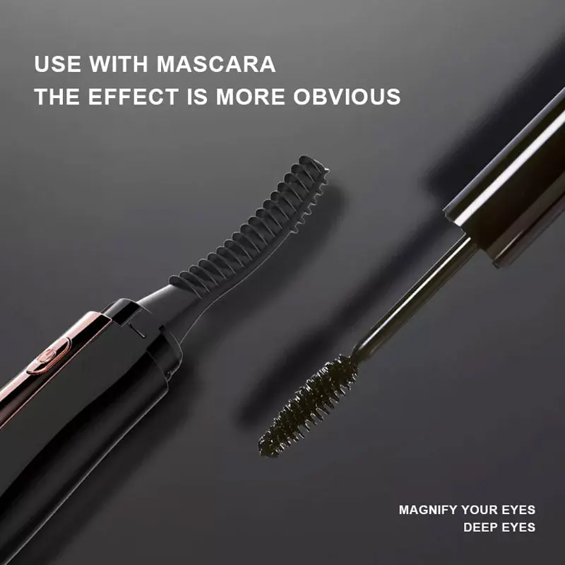 Оптовая Продажа пользовательских практичных золотых перезаряжаемых нагреваемых бигуди для ресниц