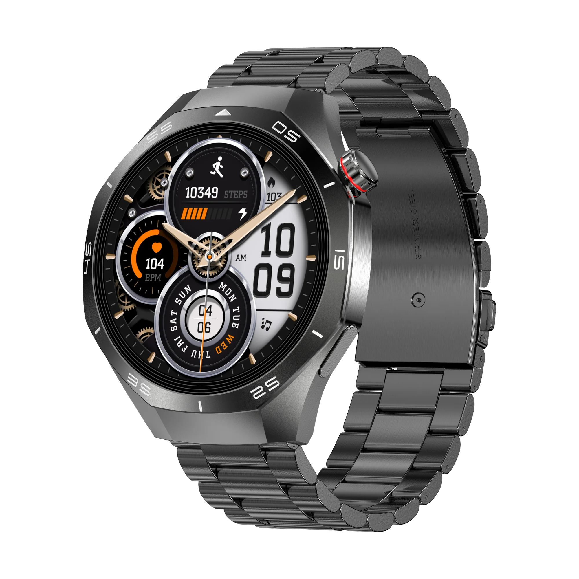 2025 HW95 Smart Watch for Men - IP67 Waterproof Bluetooth Call