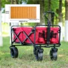8-inch large off-road wheel red