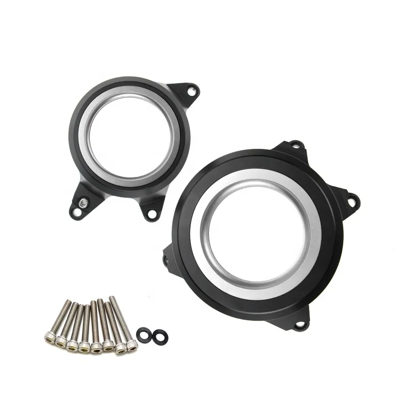 REALZION Motorcycle Engine Protector Clear Clutch Cover Spring Retainer Engine Guard Slider for Honda CB650R CBR650R 2019 2020