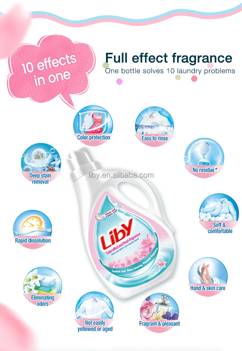 Liby Liquid Fabric Softener From China Laundry Liquid Detergent