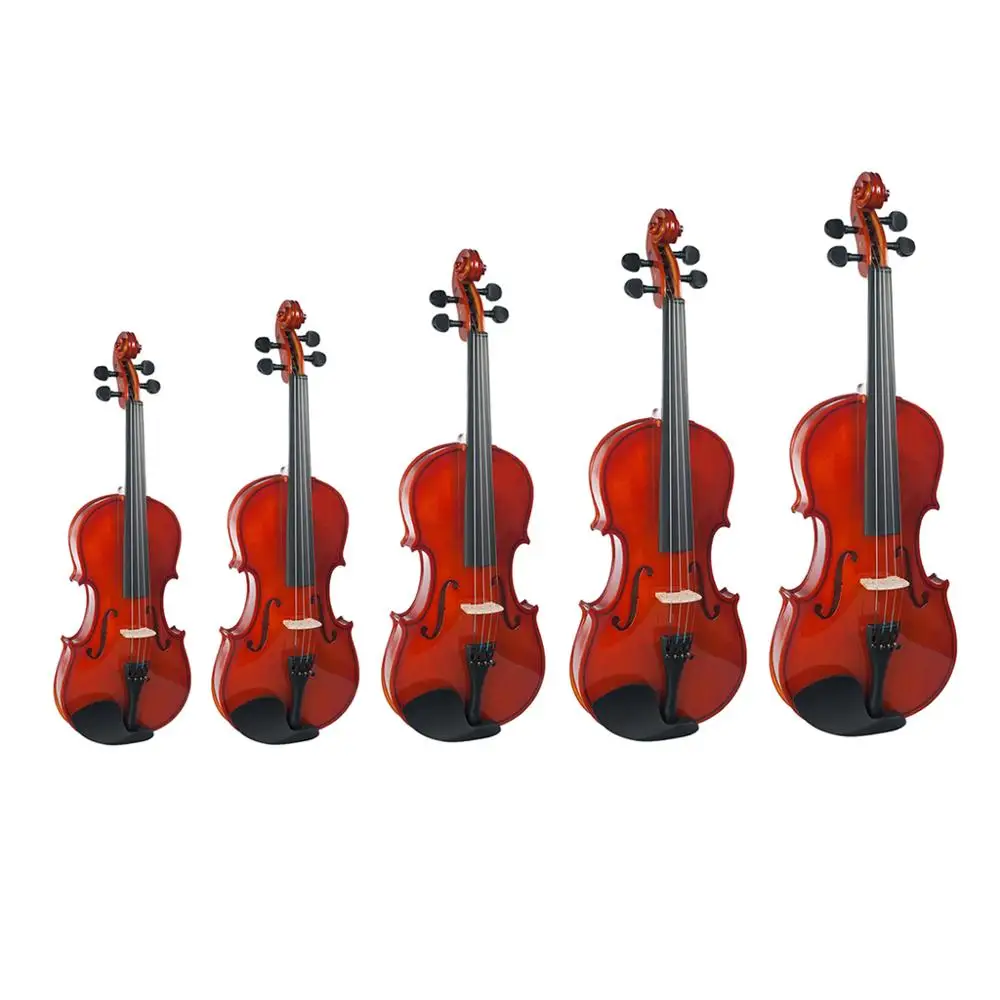 NAOMI Plywood Violin Set - Acoustic Fiddles for All Sizes