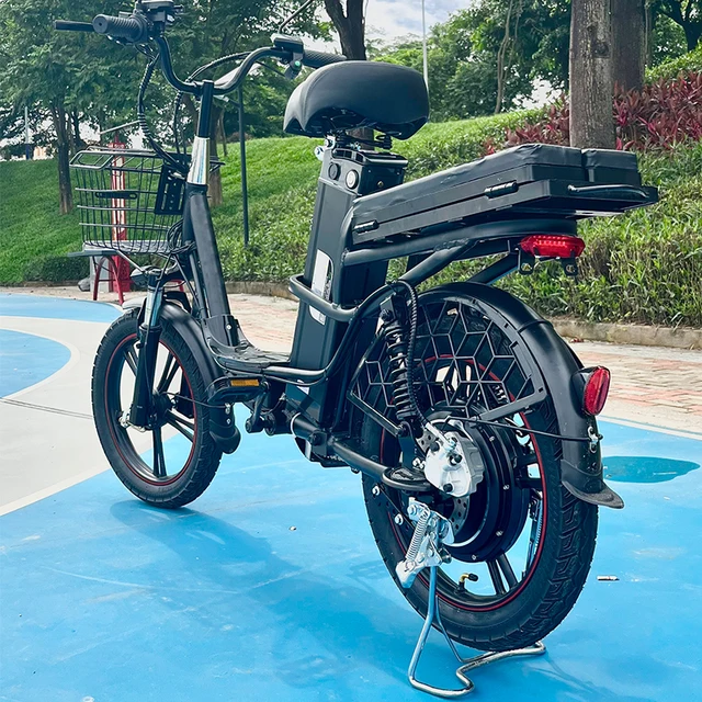 High-Performance electric cargo bike  E18 48V 500W Powerful Rear Hub Motor Long Range for Mountain Riding with Disc Brake