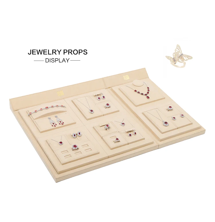 Luxury Personalized Jewellery Display Stands Sets Jewelry Display Tray