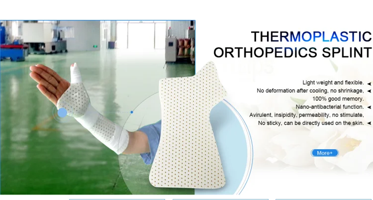 Low Temperature Eco Polymer Thermoplastic Splint Sheets for Orthopedic ...