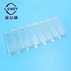 Couverture de piscine transparente