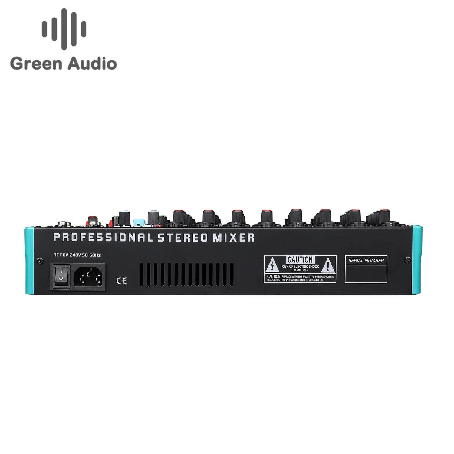 GAX-TK8 Professional 8-Channel Audio Mixer for Live Performance