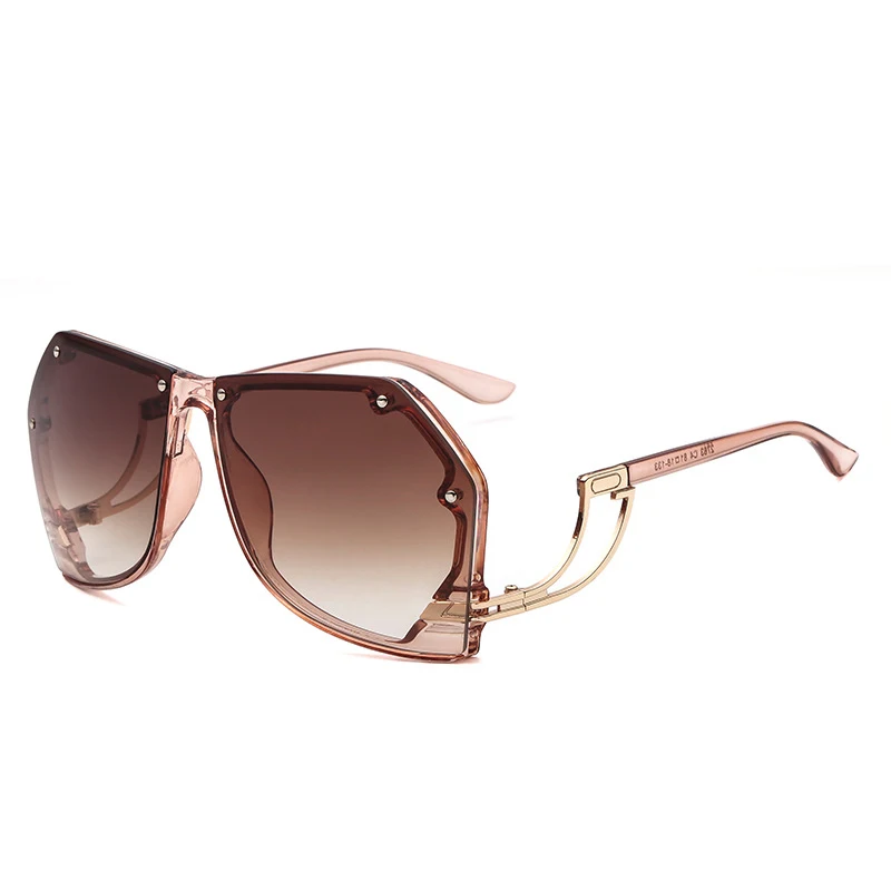 Twooo 2763 New Style Oversized Colors Frame High Quality Metal UV400 Protection PC Lense aperçu 5