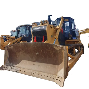 Second-hand ShantuiSD32 crawler bulldozer China famous brand quality reliable heavy bulldozer SHANTUI Sd320 for sale