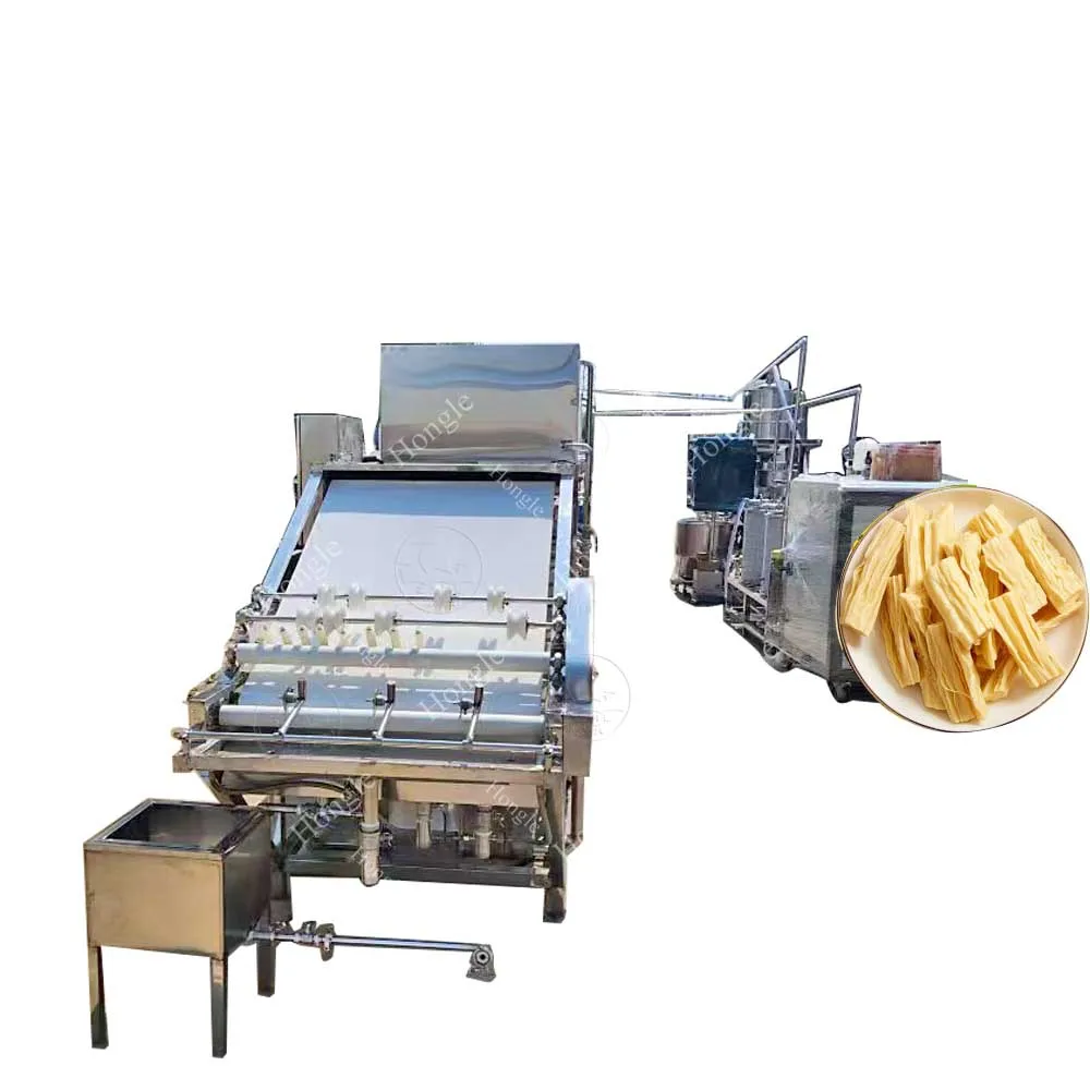 Fully Automatic Commercial Bean Curd Tofu Skin Yuba Making Machine Production Line Bean Product Processing Machine
