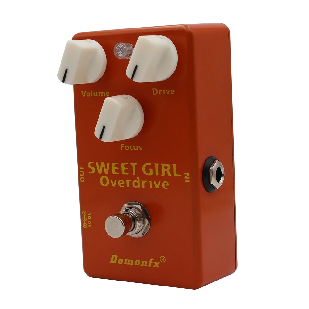 DemonFx Sweet Girl Overdrive Electric Guitar Pedal - Premium Sound