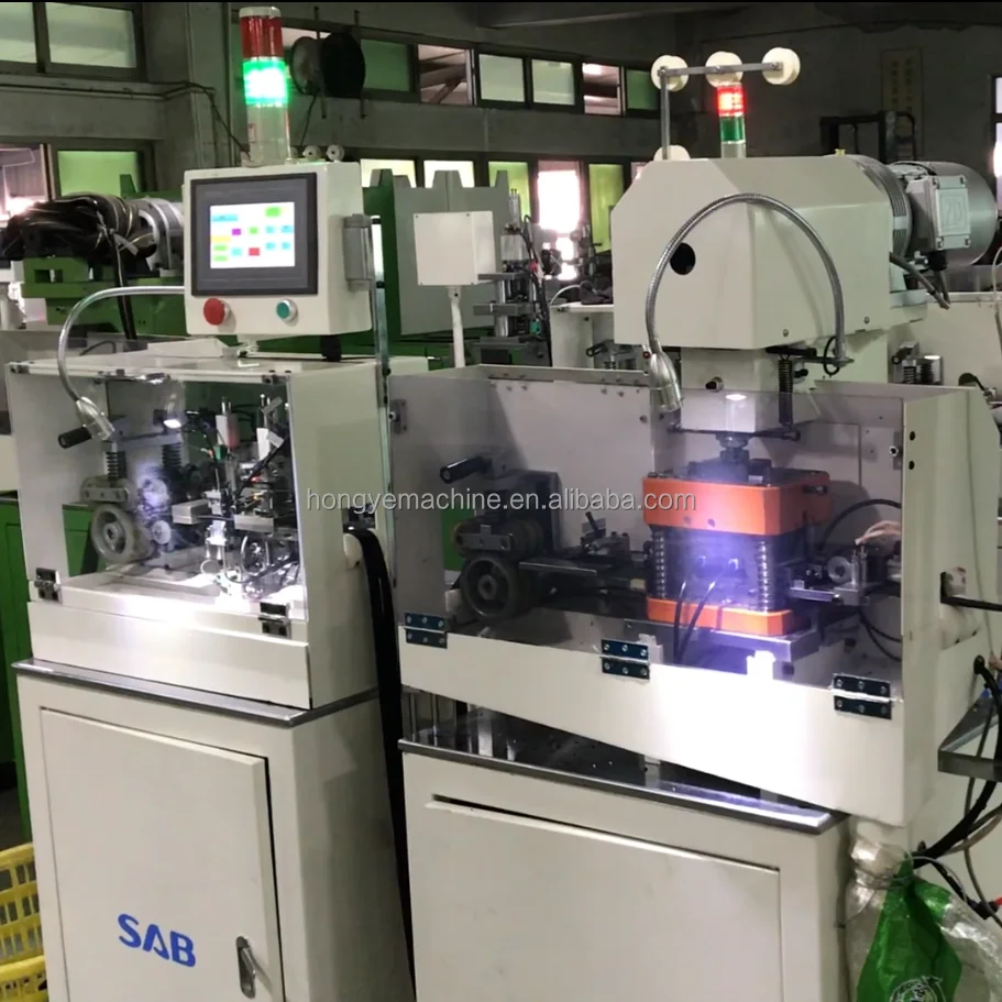 ZYN Auto Plastic Zipper Gapping and Clean Teeth Machine Vislon Zipper Machine with Core Motor Component