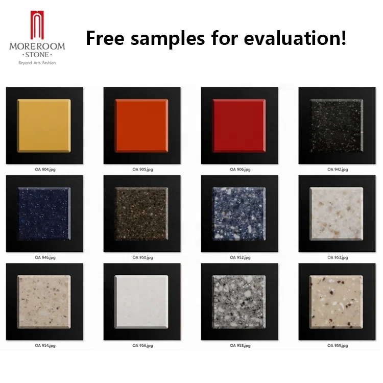 Artificial Marble Pure Acrylic Corian Solid Surface