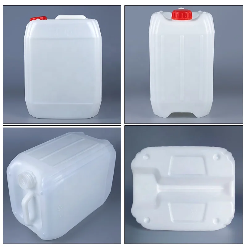 20l Plastic Jerrycan Hdpe 20 Litre Chemical Liquid Container With Screw ...