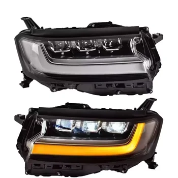 YBJ Car Accessories Upgrade Lamp Modified LED Headlight DRL Head Light for Toyota Land Cruiser 300 LC300 2022-2024 GRJ300