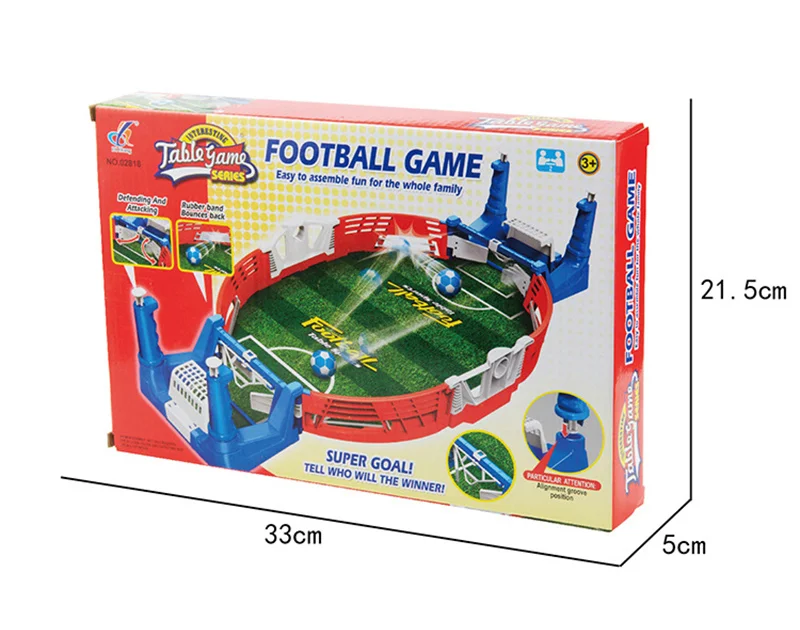 Soccer Table Football Board Game For Family Party Tabletop Play Ball