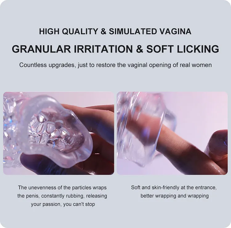 Rotating Vibrating Masturbator for Men Real Oral Sex Glans Trainer Penis Massage Male Masturbator Glans Vibrator Sex Toy for Men