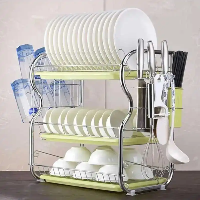 3 layer dish drainer sale