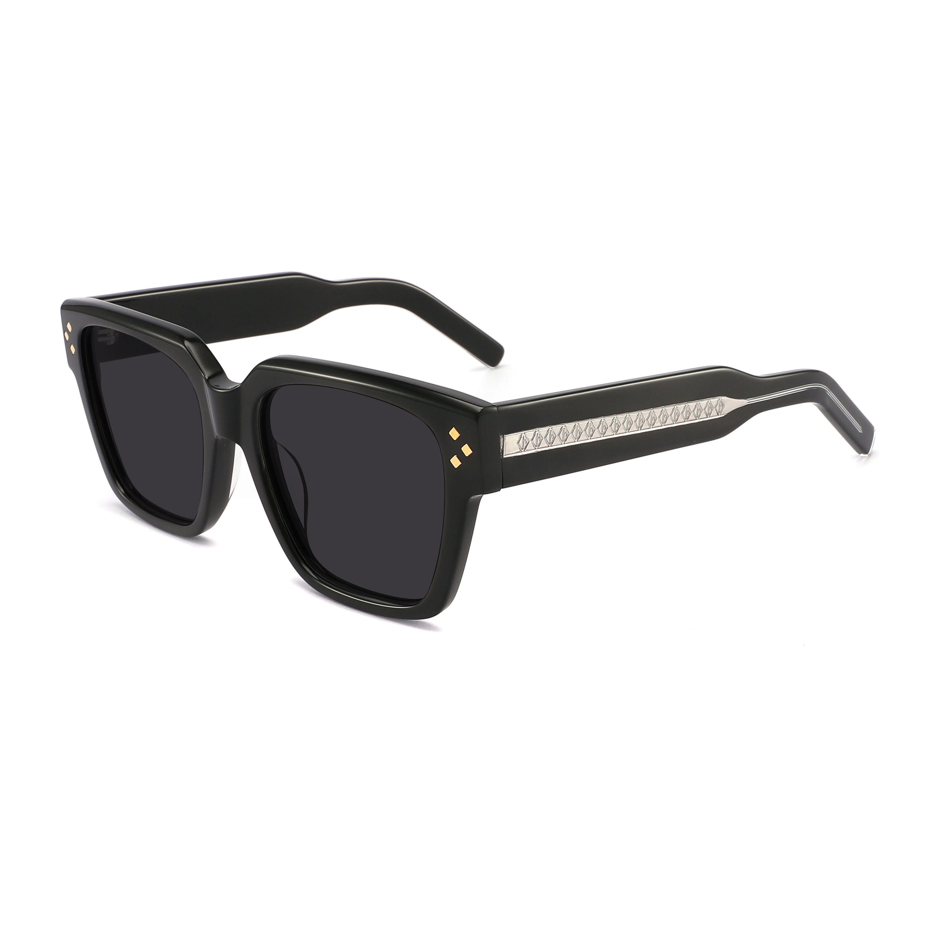 QPeClou 2023 Chain Round Sunglasses Women Metal Brand Designer Sun