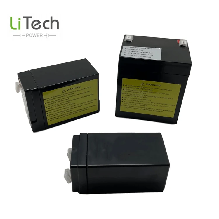 LiTech Li-ion 2S4P 7.4V 12Ah 18650 cells battery pack for electric hand drill