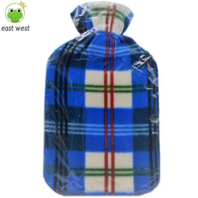Water Injection Hot Water Bag with Thickened Rubber Plush Cloth Cover to Keep Warm and Suitable for All Seasons