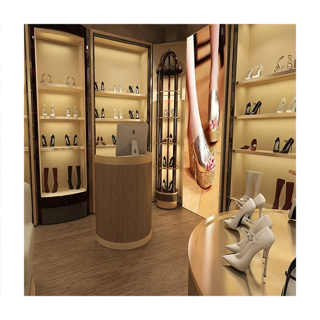 Retail Store Furniture High Heel Lady Shoe Display Ideas for Shoes