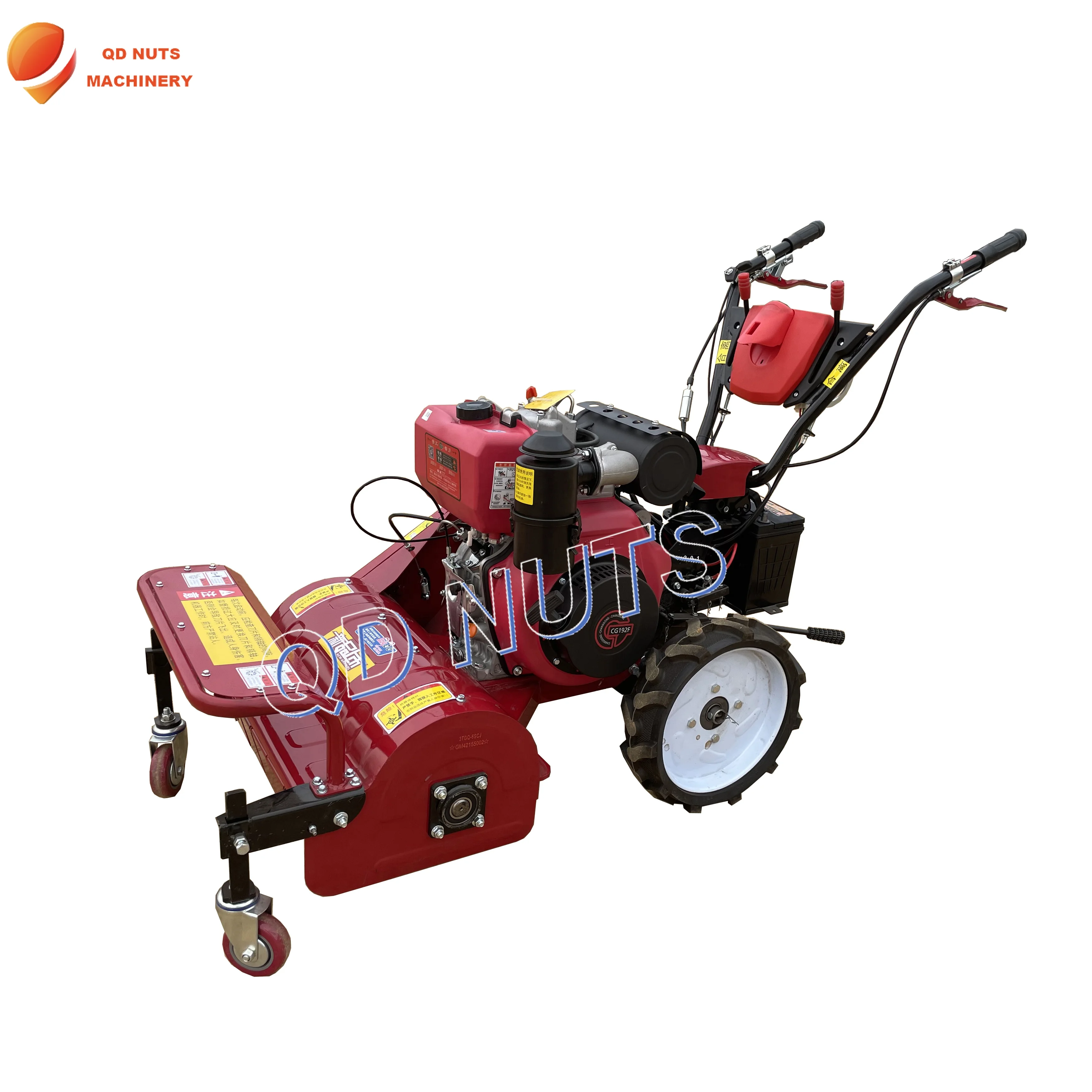 High-horsepower Lawn Mower Flail Lawn Mower Grass Cutter Lawn Mower /Small  Grass Cutting Machine Can Be Used in Mountains