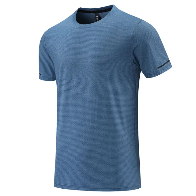Men Dry Gym Fit Running Workout Crane Clothing Manufacturers Custom Sport Wear Clothes T Shirt Casual Men'S T-Shirts