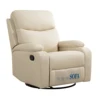 White manual gravity reclining with shake-one key adjustment