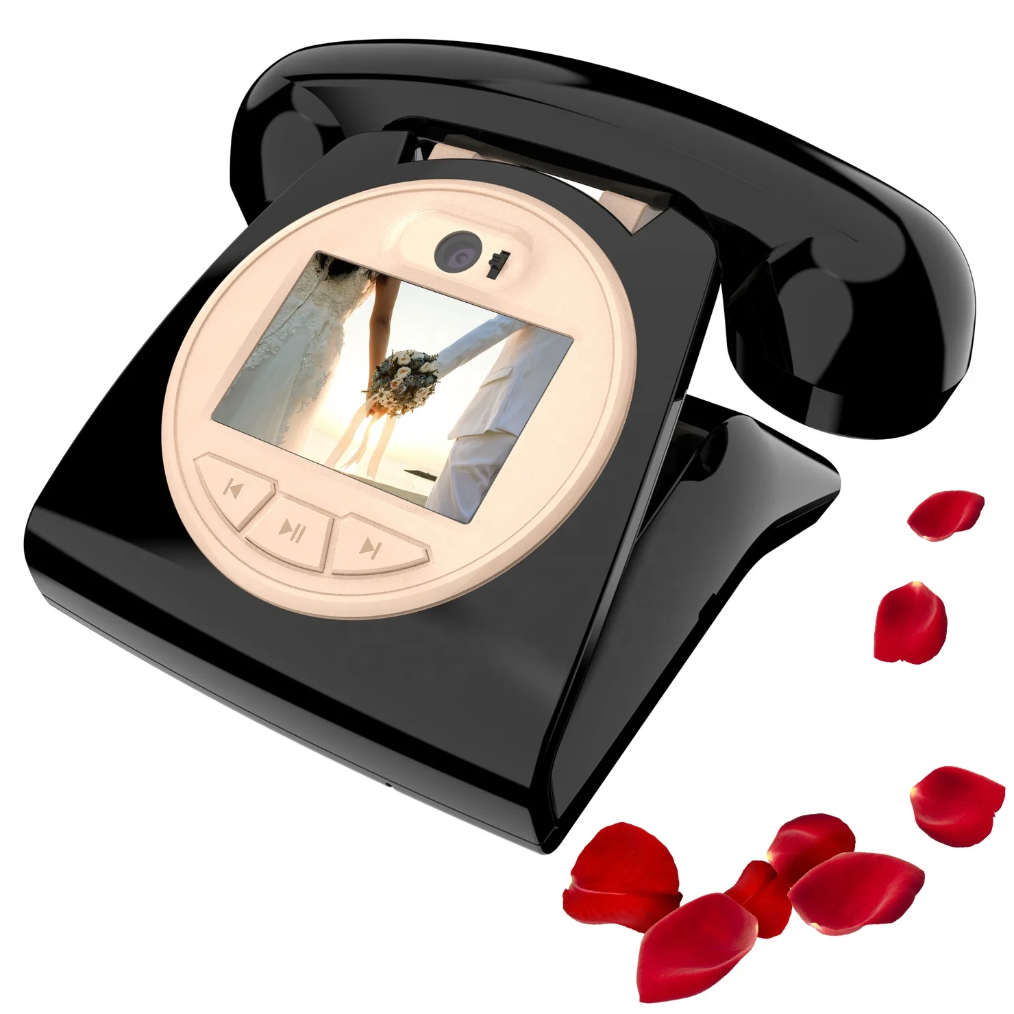 Video Audio Guest Book Wedding Phone Customized Video OGM Record Guests'  Video Greeting Guestbook for Special Ceremony Party