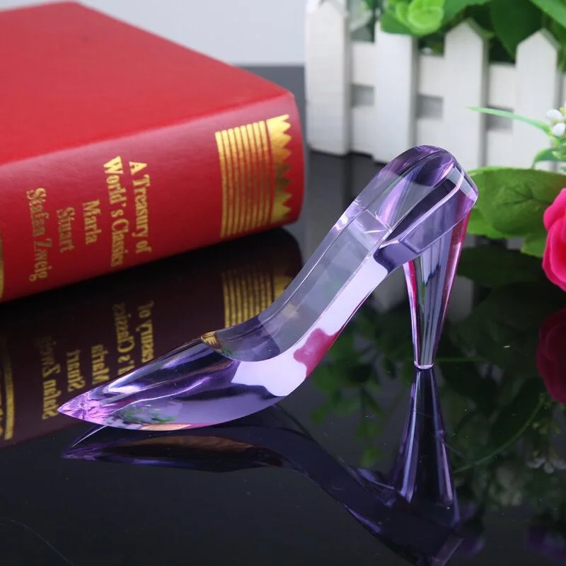 Großhandel Custom Made Clear Bunte Kristall High-Heel Schuh Modell