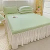 Style jupe de lit, Bamboo Moon Green, un choix de qualité
