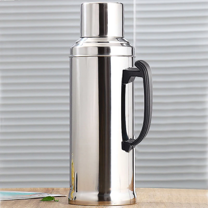  Glass Liner Vacuum Flask Stainless Steel Water Bottle