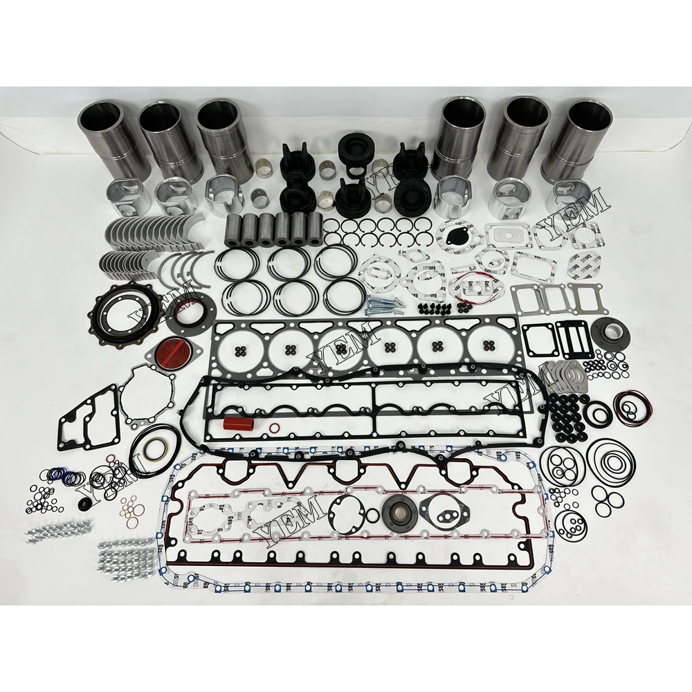 M11 Engine Overhaul Kit With Piston Ring Liner Engine Bearing Head Gasket Set for Engine Parts
