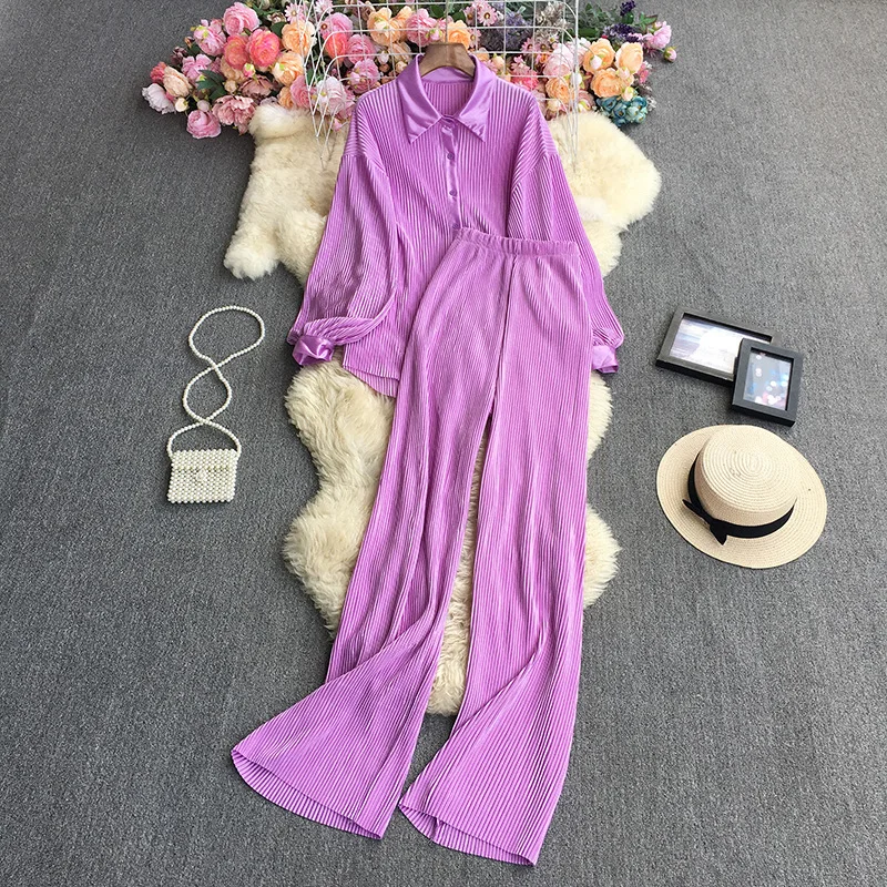 Spring Summer Two Piece Set Tracksuit Casual Outfit Suits Women Beige ...