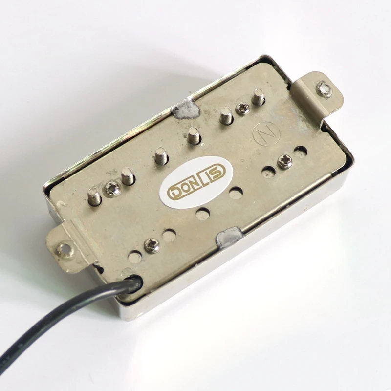 アルニコV 　白銅プレート　4芯　 ヘクサポールピース　装飾カバー　ハムバッカー アルニコV 白銅プレート 4芯 ヘクサポールピース 装飾カバー