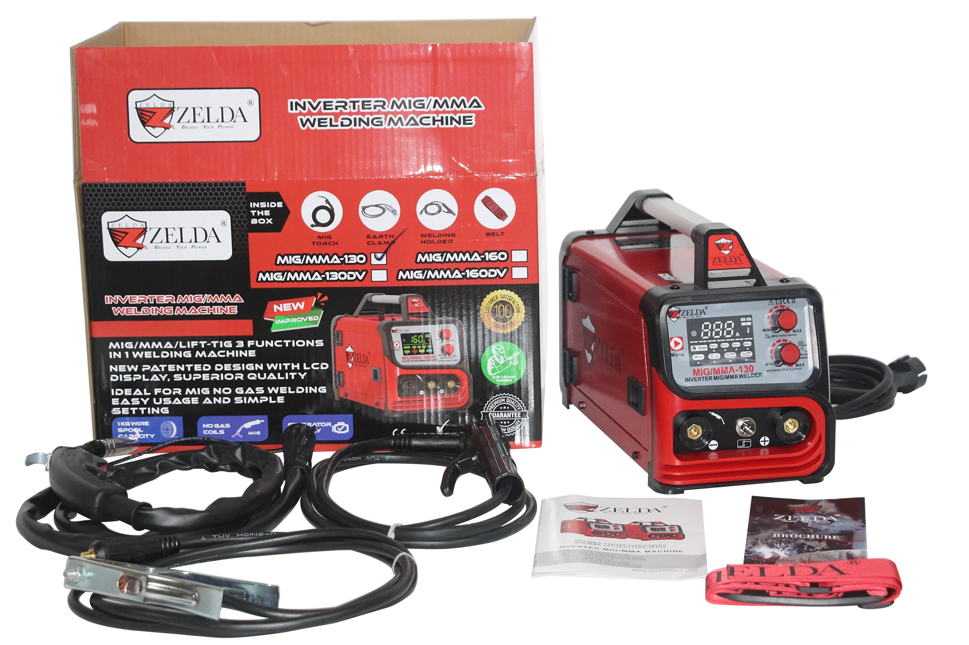 Welding Machine 3 In 1 Maquina Para Soldar Mig No Gas Welding Machine ...