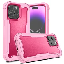 Case Of Armor Robot Defense Thick Shockproof Phone Cover Otter Mobile Box With Clip For Iphone 15 Pro Max Case 13 And 14 15