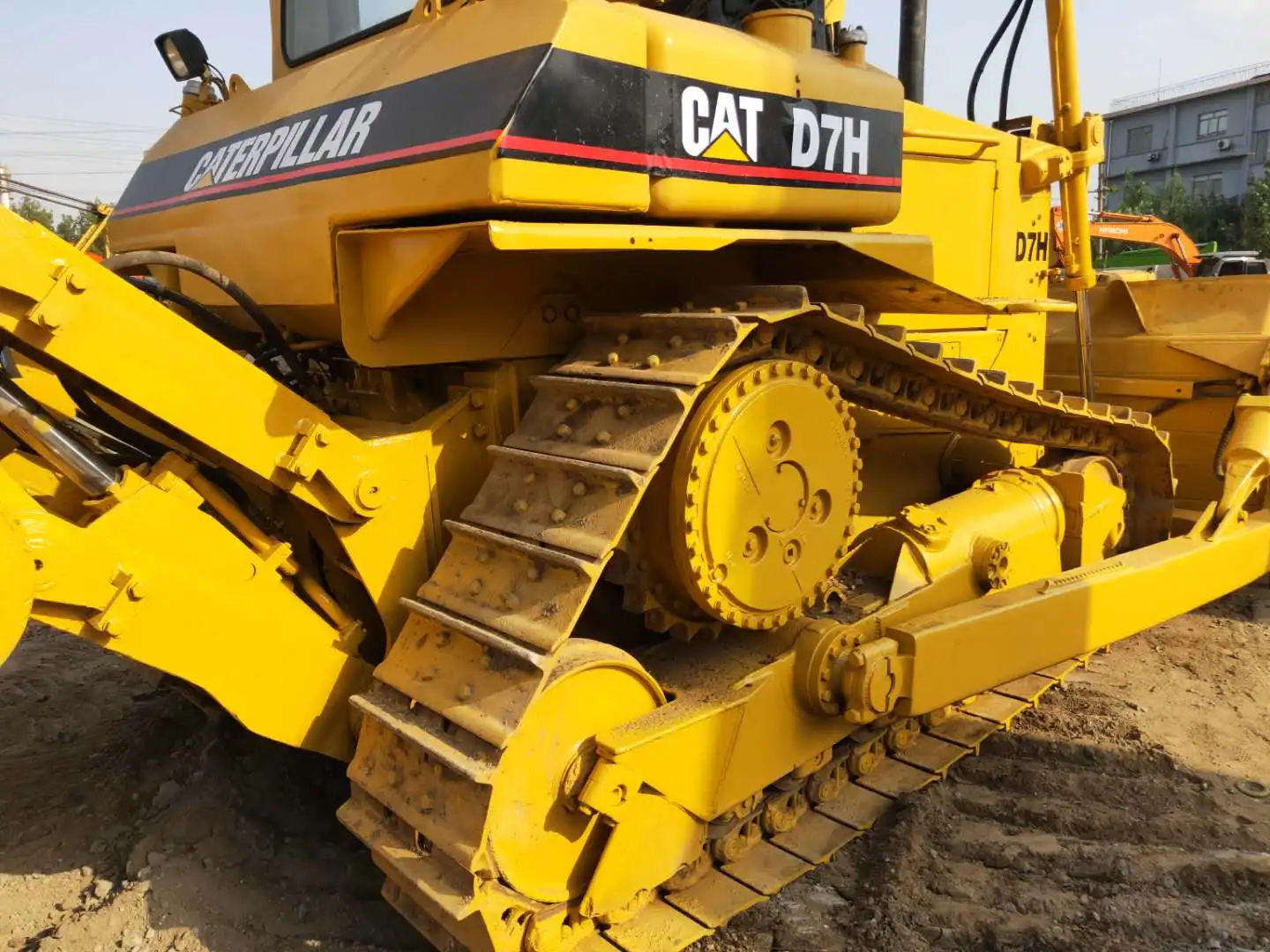 Б/у бульдозеры CAT D7H, бульдозеры в наличии, строительная машина, низкое обслуживание, горячая Распродажа, хорошее качество