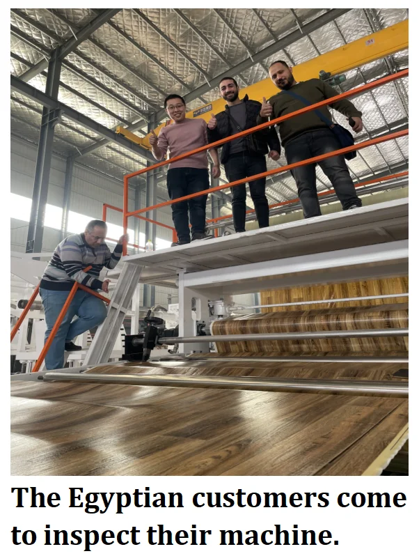 PVC Vinyl Flooring PVC Floor Roll Linoleum Floor Making Machine
