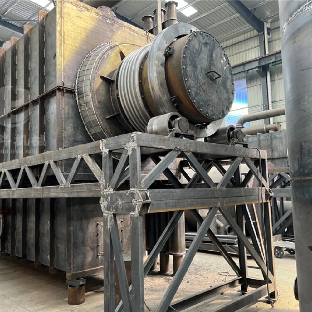 A charcoal making machine and carbonization furnace suitable for hot selling sugarcane bagasse and palm kernel shells