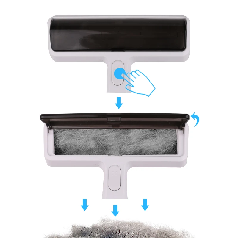 6,7 устройство для удаления шерсти домашних животных, многоразовое устройство для удаления шерсти кошек и собак, для мебели, дивана, ковра, автомобильных сидений или постельного белья